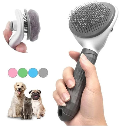 2-in-1 Cat/Dog hair removal brush