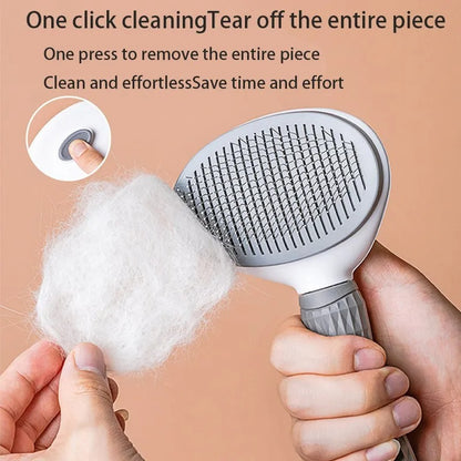 2-in-1 Cat/Dog hair removal brush