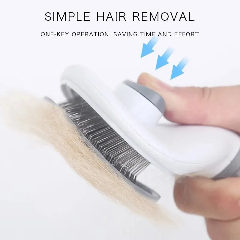 2-in-1 Cat/Dog hair removal brush