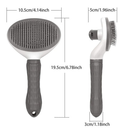 2-in-1 Cat/Dog hair removal brush