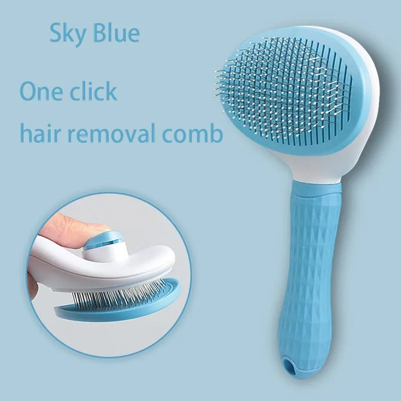 2-in-1 Cat/Dog hair removal brush